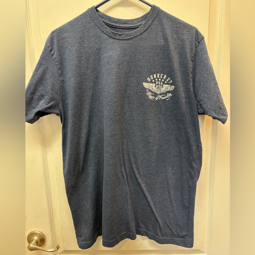Men's Bunker 27 Tokyo Raiders Charcoal Tee Size Large